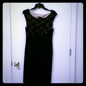 Black formal dress